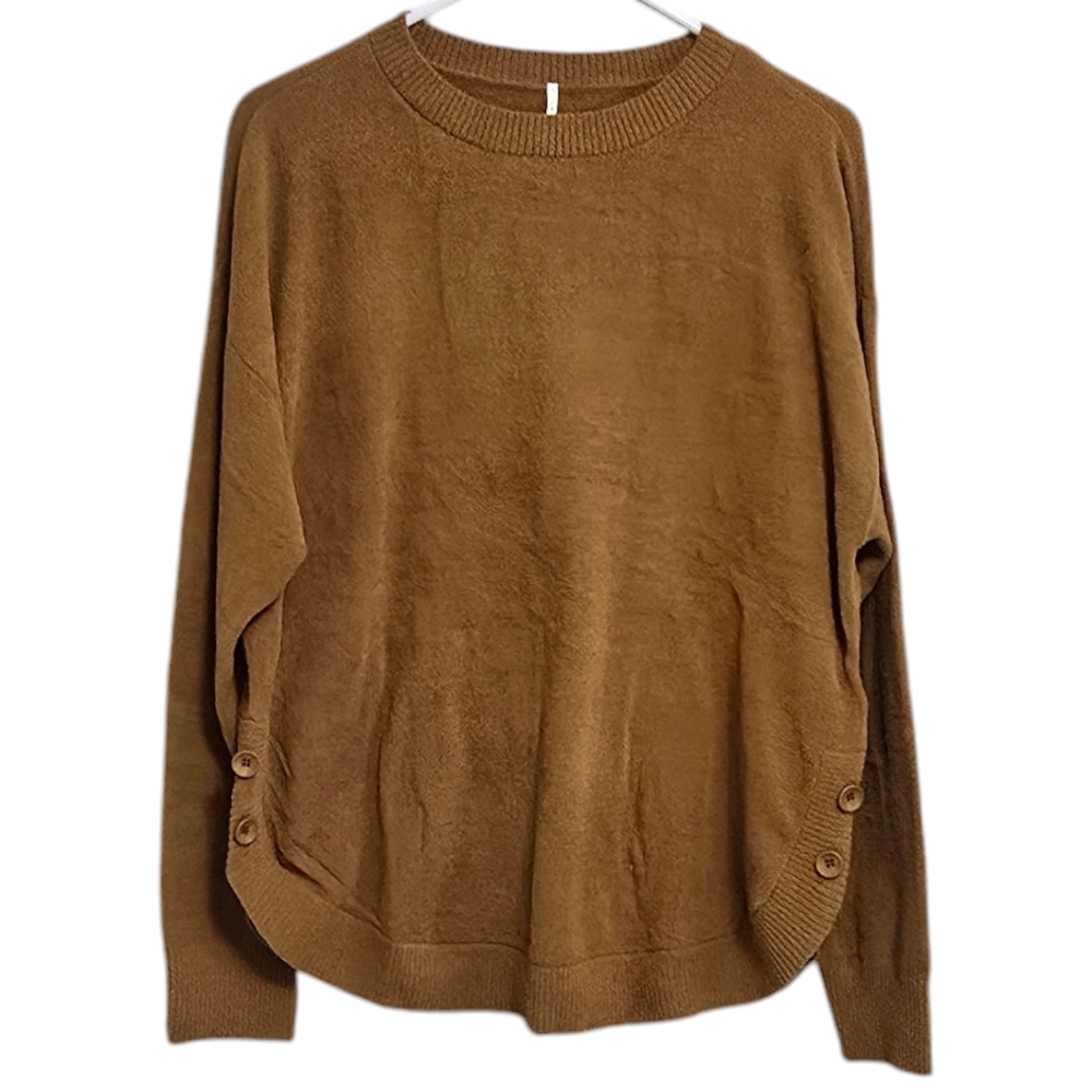 Hello Nite Women's Cinnamin Soft Crew Neck Sweater